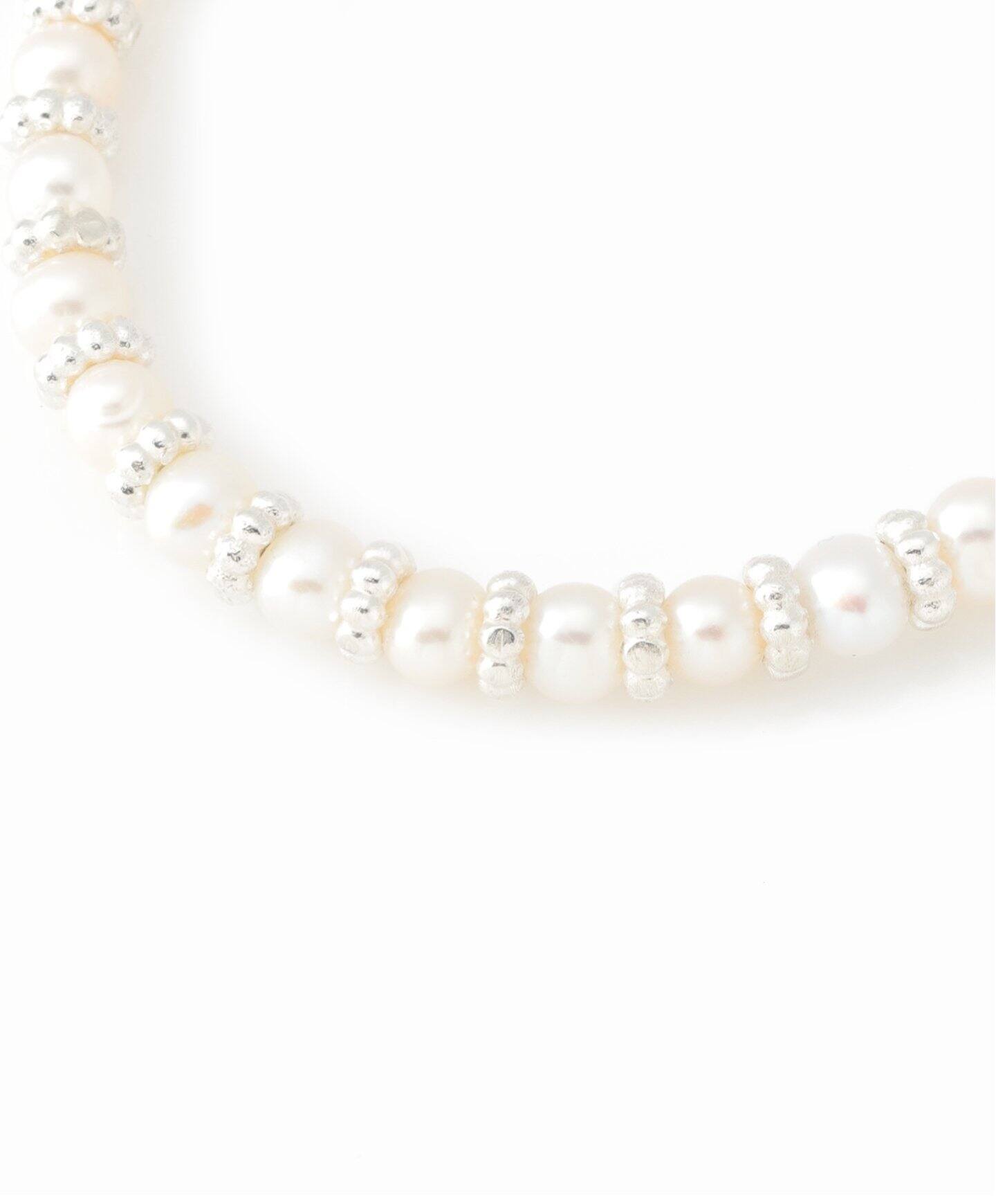 GIGI（ジジ）】 IENA別注 パールフラワーネックレス◇（ネックレス  