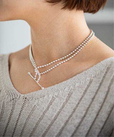 St Cat Long Ball Chain ネックレス Iena イエナ 公式のファッション通販 Baycrew S Store