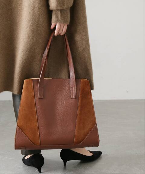 Milos ミロス スエードコンビトートbag La Totalite ラ トータリテ 公式のファッション通販 Baycrew S Store