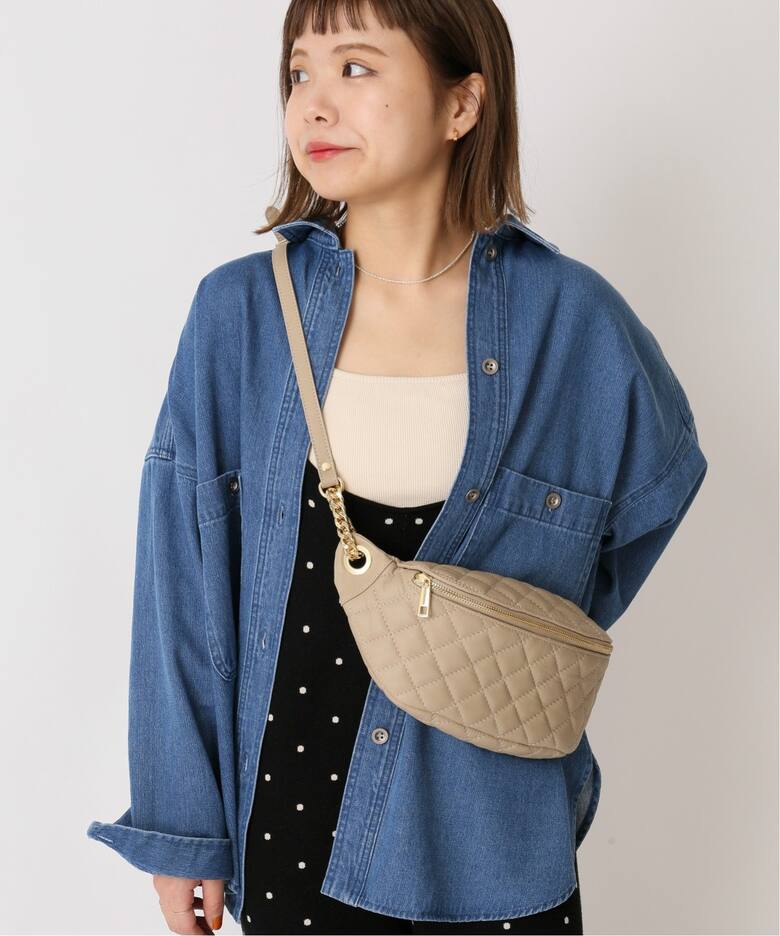 ≪追加≫【AULENTTI/オウレンティ】キルティングレザーBody Bag 4  