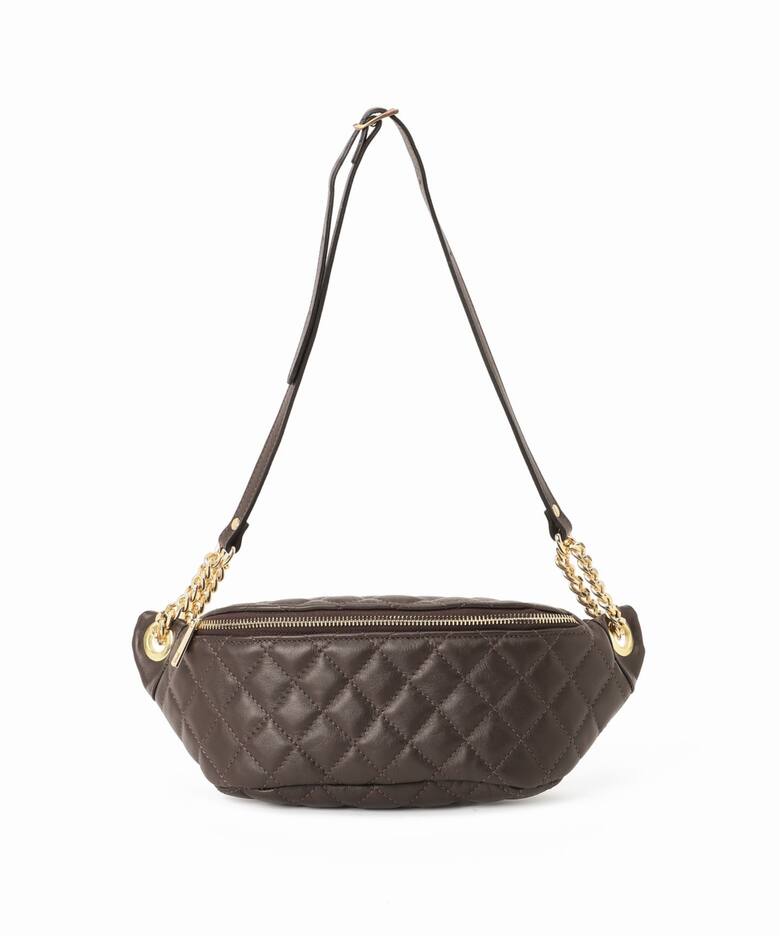 ≪追加≫【AULENTTI/オウレンティ】キルティングレザーBody Bag 4  