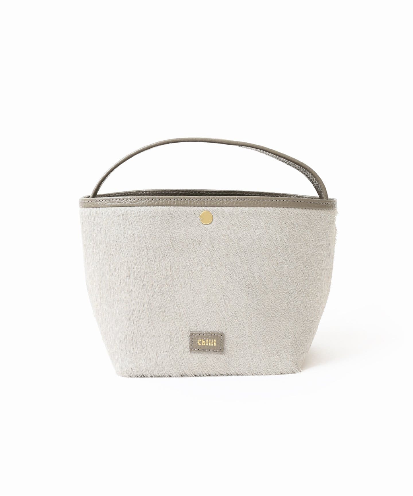 NOBLE別注・追加2》ch!iii/チーバッグ ヘアハイドバスケットBAG