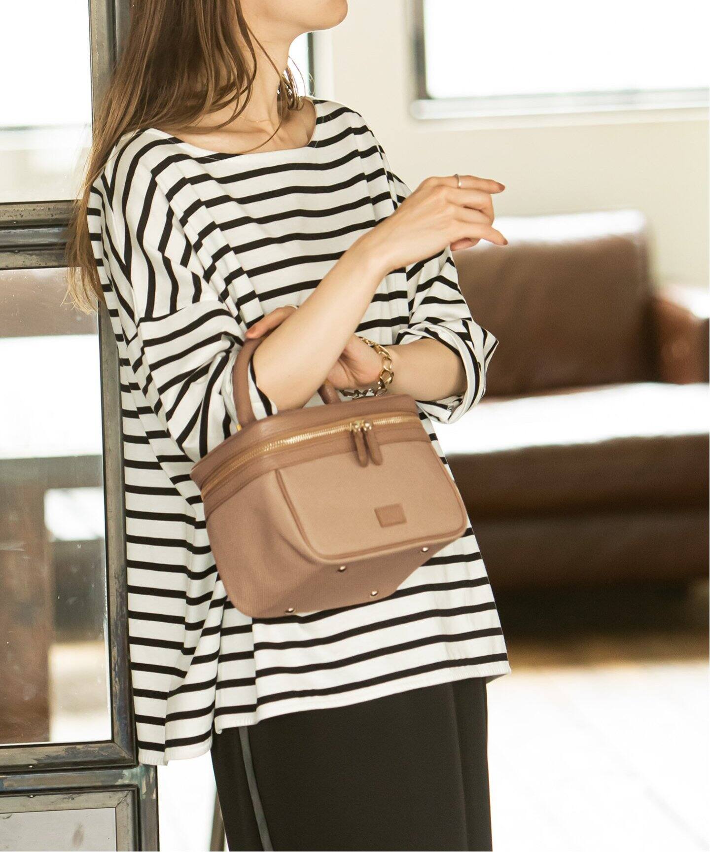 ch!iii】キャンバスバニティBAG（ハンドバッグ）｜NOBLE（ノーブル）の  