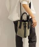 【the dilettante / ザ ディッレタント】TRIANGLE SHOULDER TOTE：バッグ◆