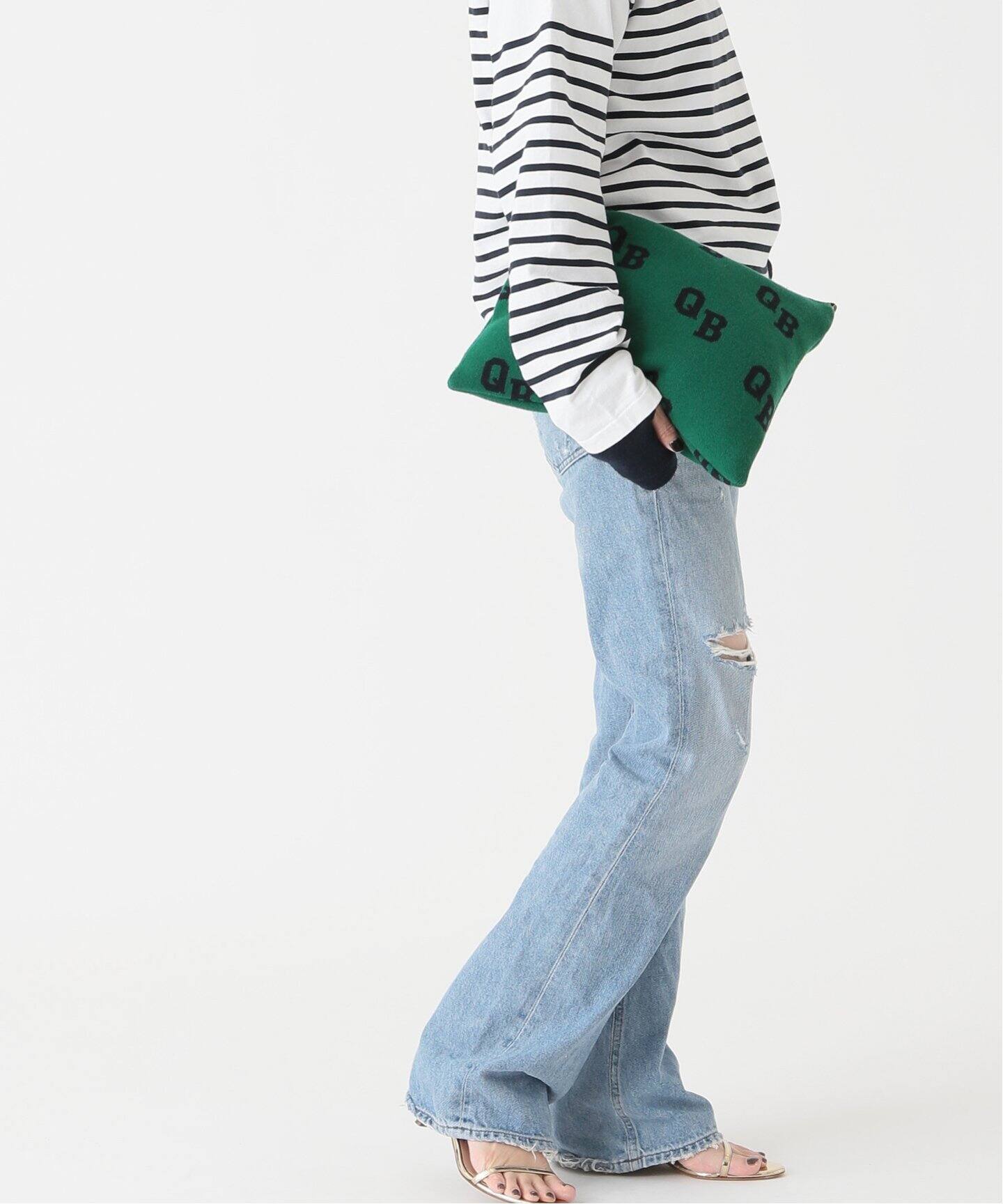 QUEENE&BELLE/クイーンアンドベル】QB MONOGRAM ポーチ（その他バッグ  