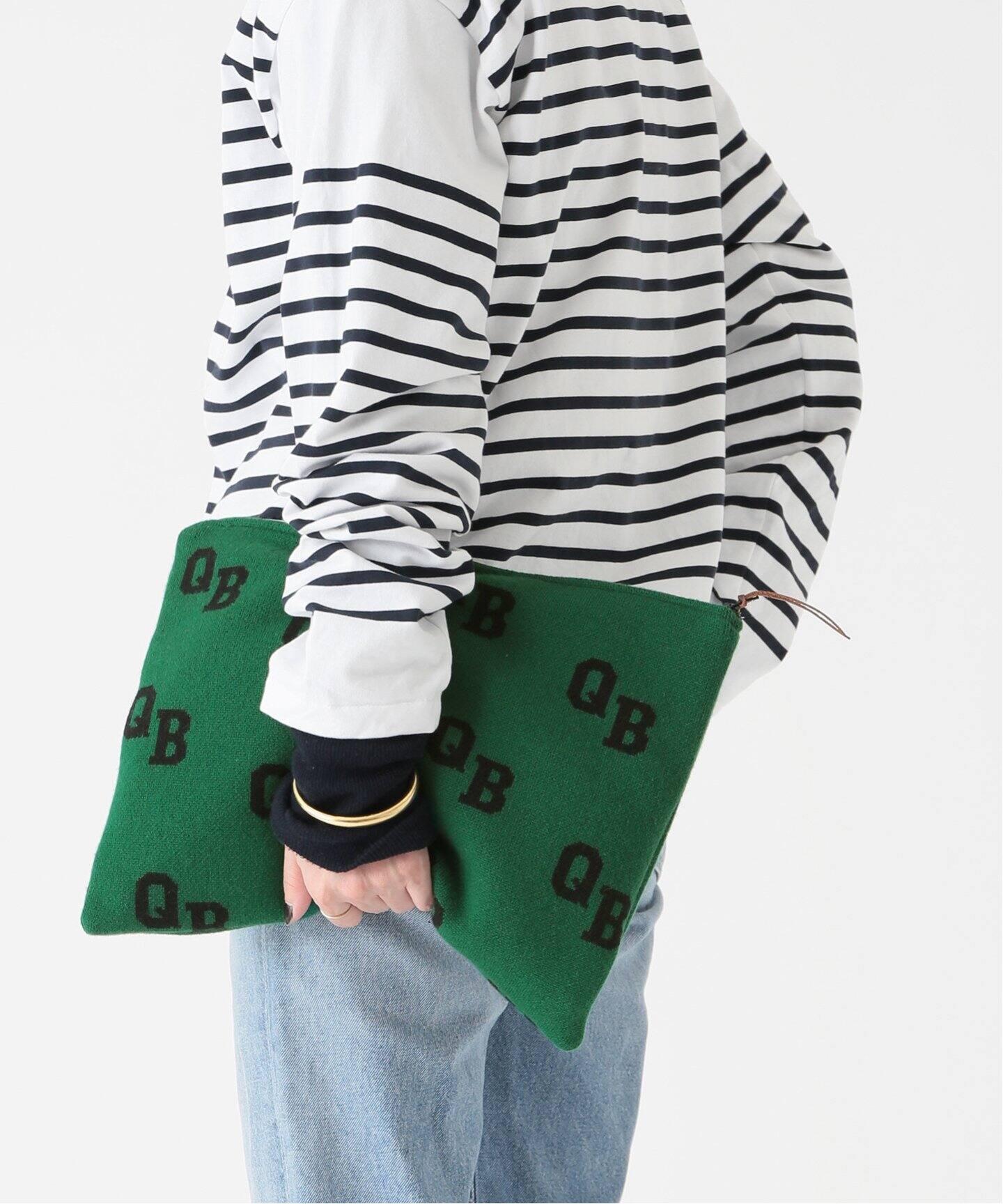 QUEENE&BELLE/クイーンアンドベル】QB MONOGRAM ポーチ（その他バッグ  