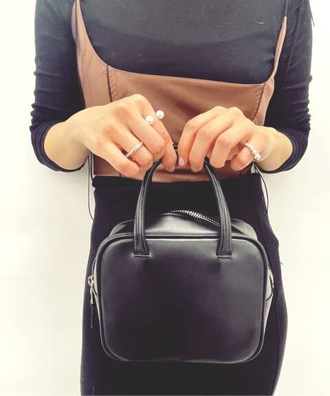 追加 Abcミニレザーバッグ Edit For Lulu エディット フォー ルル 公式のファッション通販 Baycrew S Store