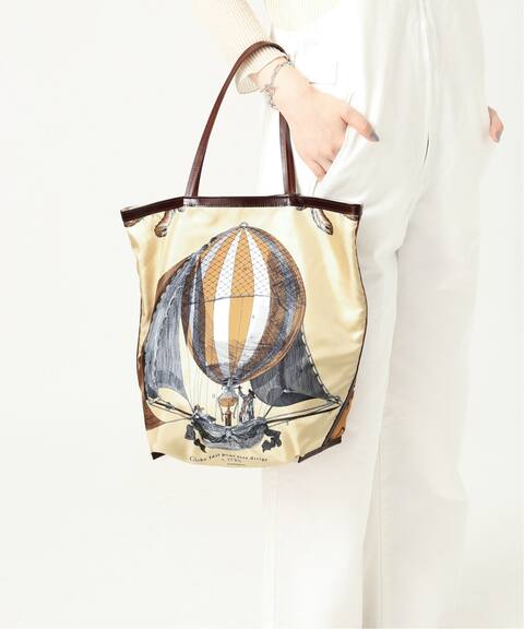 予約 Manipuri レザートリムスカーフトート Le Talon ル タロン 公式のファッション通販 Baycrew S Store