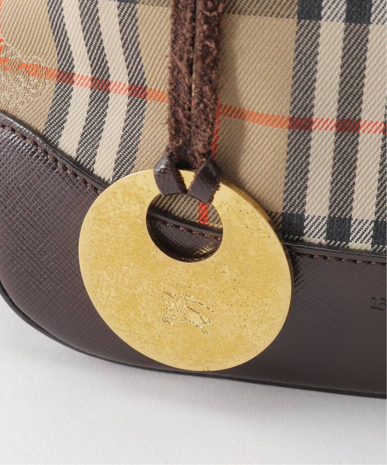 BURBERRY / バーバリー】ノバチェックバッグ / ブラウン（ハンドバッグ 