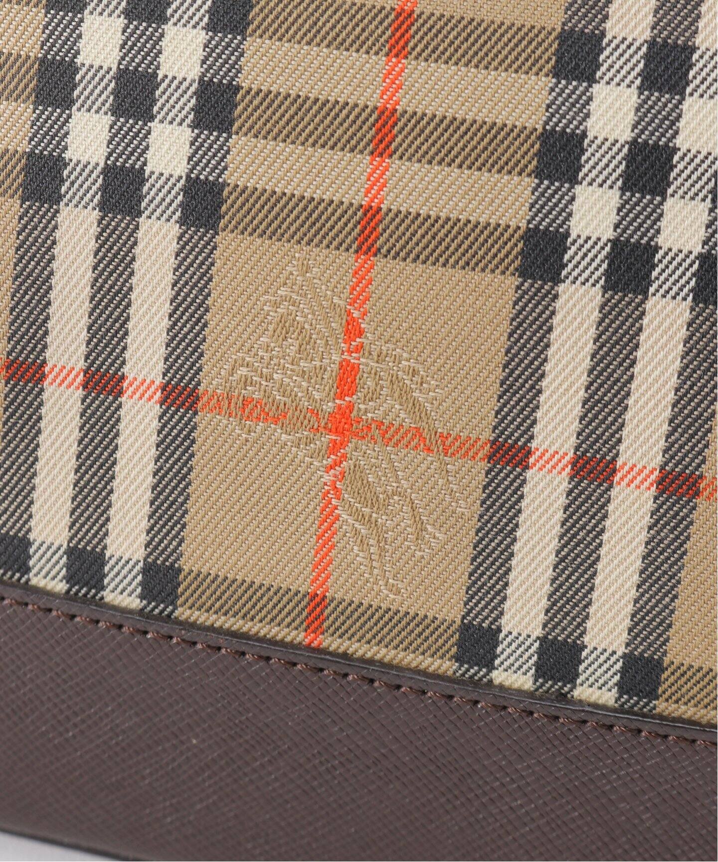 BURBERRY / バーバリー】ノバチェックバッグ / ブラウン（ハンドバッグ 