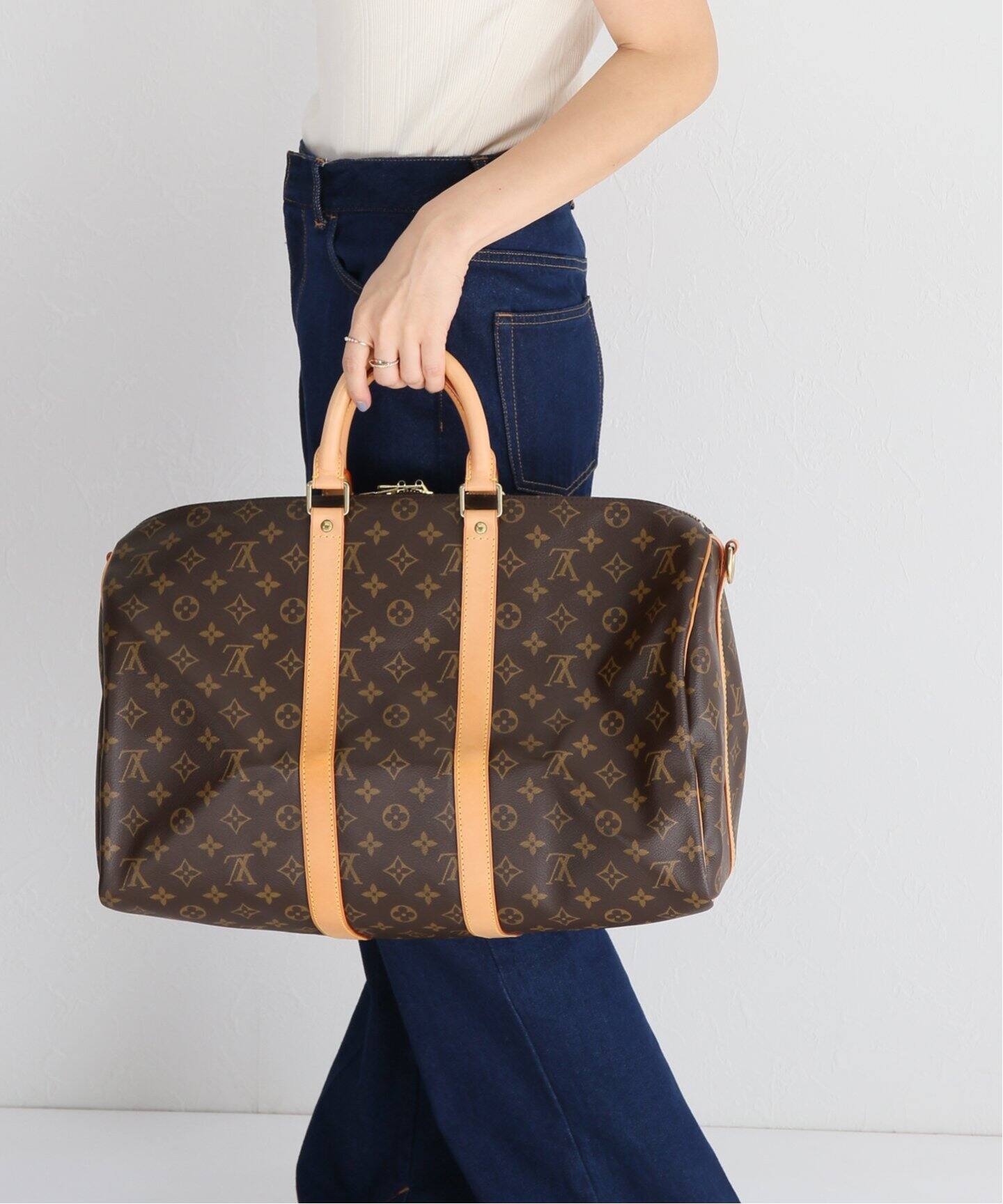 VINTAGE LOUIS VUITTON Keepall bandouliere 45|DECOUVERTE(デクー