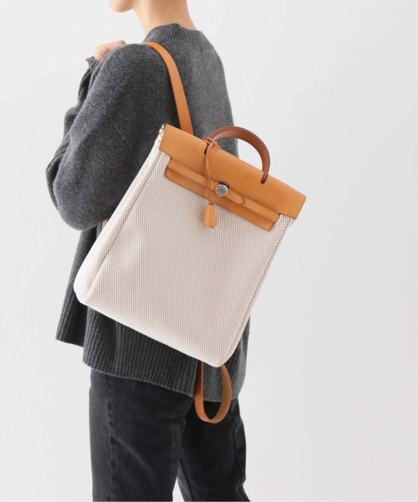 hermes vintage backpack