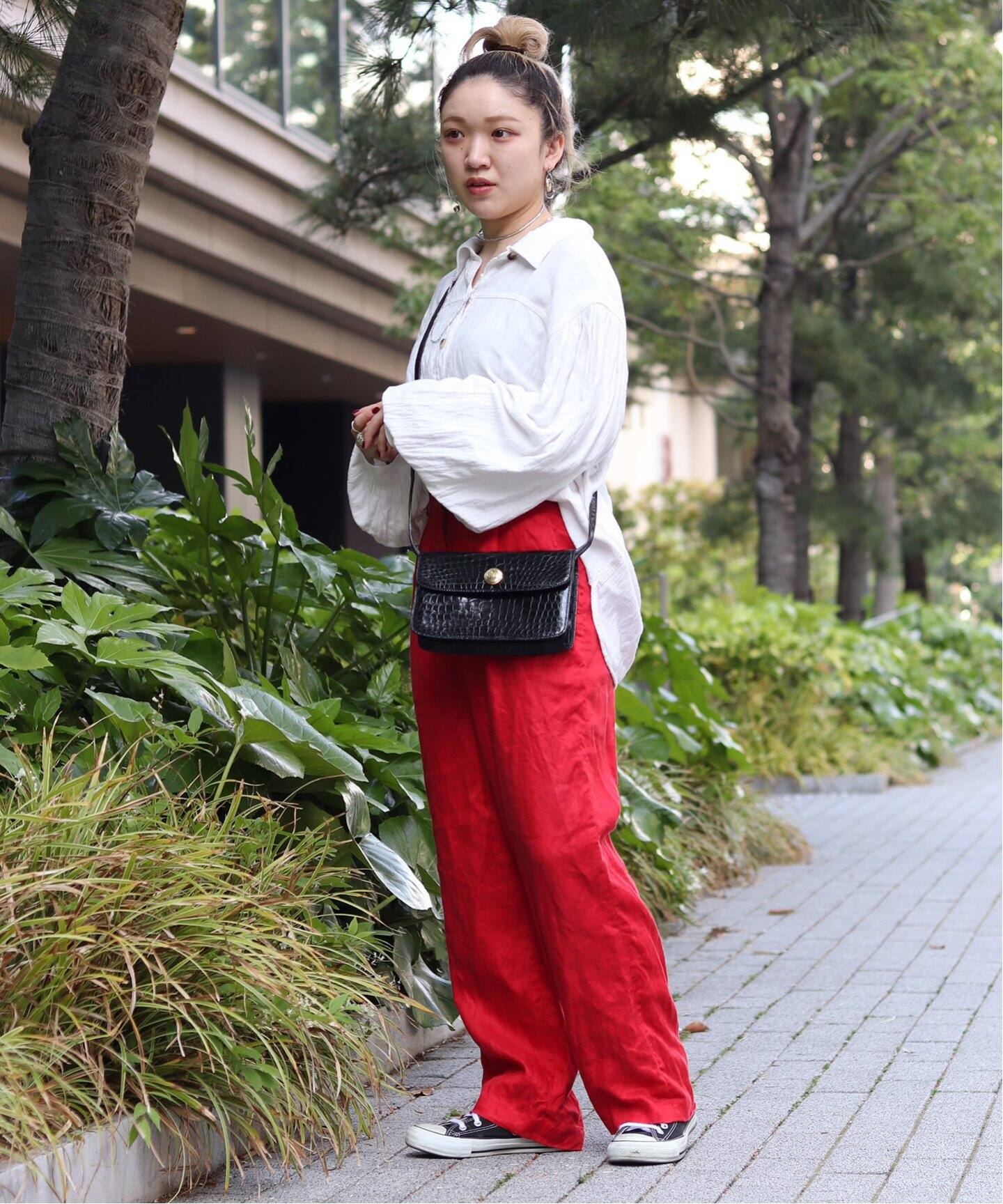 VINTAGE NINA RICCI クロコダイル 2wayバッグ（ショルダーバッグ 