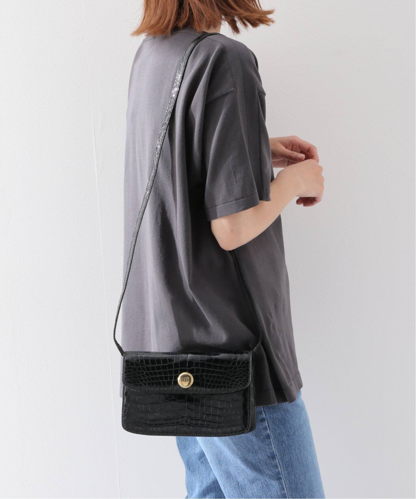 VINTAGE NINA RICCI クロコダイル 2wayバッグ（ショルダーバッグ 