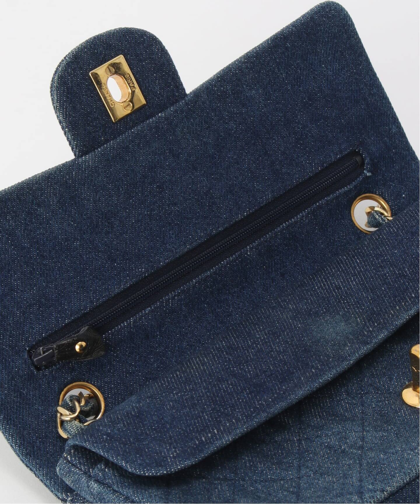 VINTAGE CHANEL/シャネル】Denim Matelasse（ショルダーバッグ