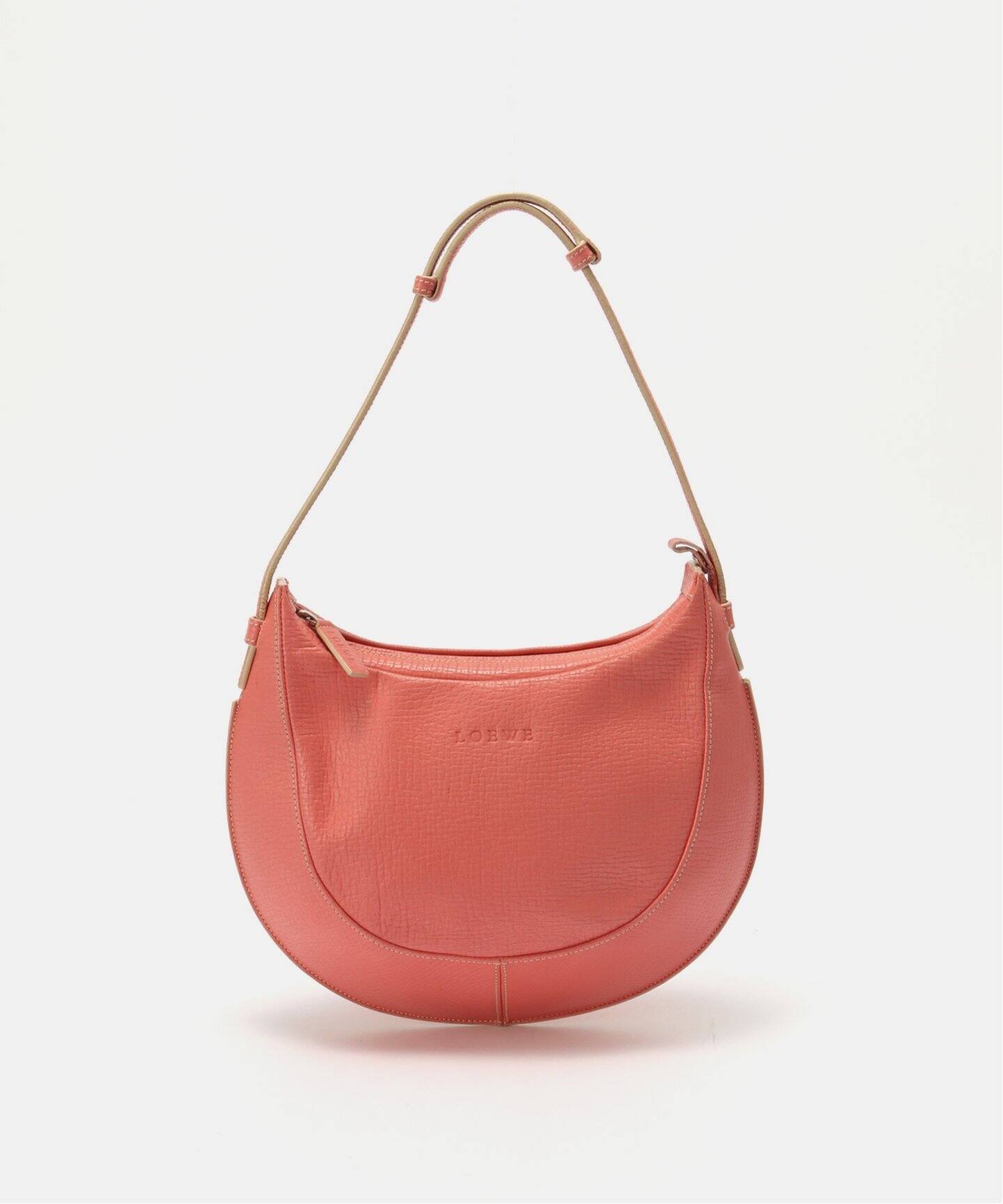 希少デザイン 良品 LOEWE ロエベ センダ バイカラー ハンドバッグ 