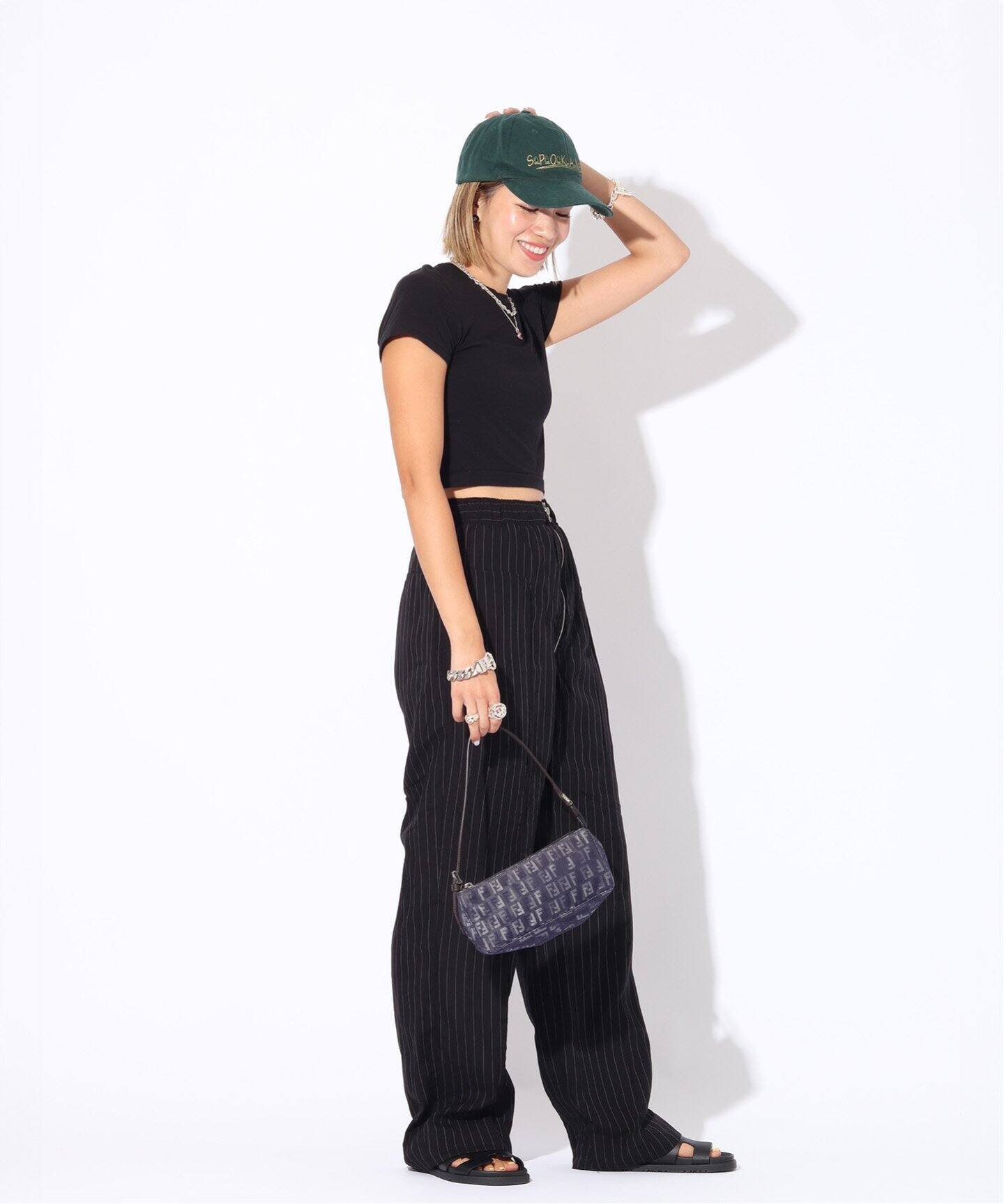 VINTAGE FENDI/フェンディ】 ズッキーノ ハンドバッグ（ハンドバッグ 
