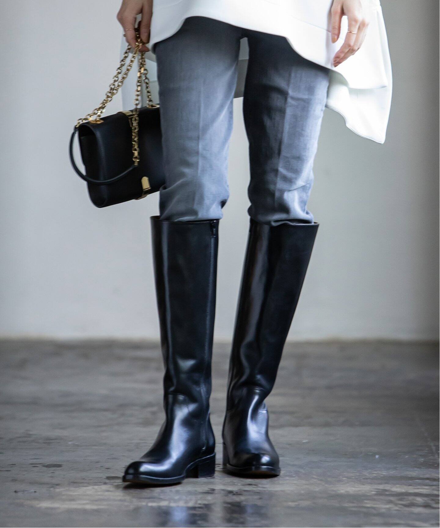 ESCARLATA】ロングブーツ◇（ロングブーツ）｜NOBLE（ノーブル）の通販  