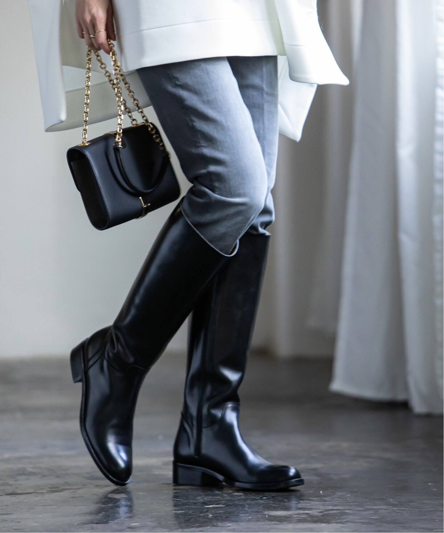 ESCARLATA】ロングブーツ◇（ロングブーツ）｜NOBLE（ノーブル）の通販  