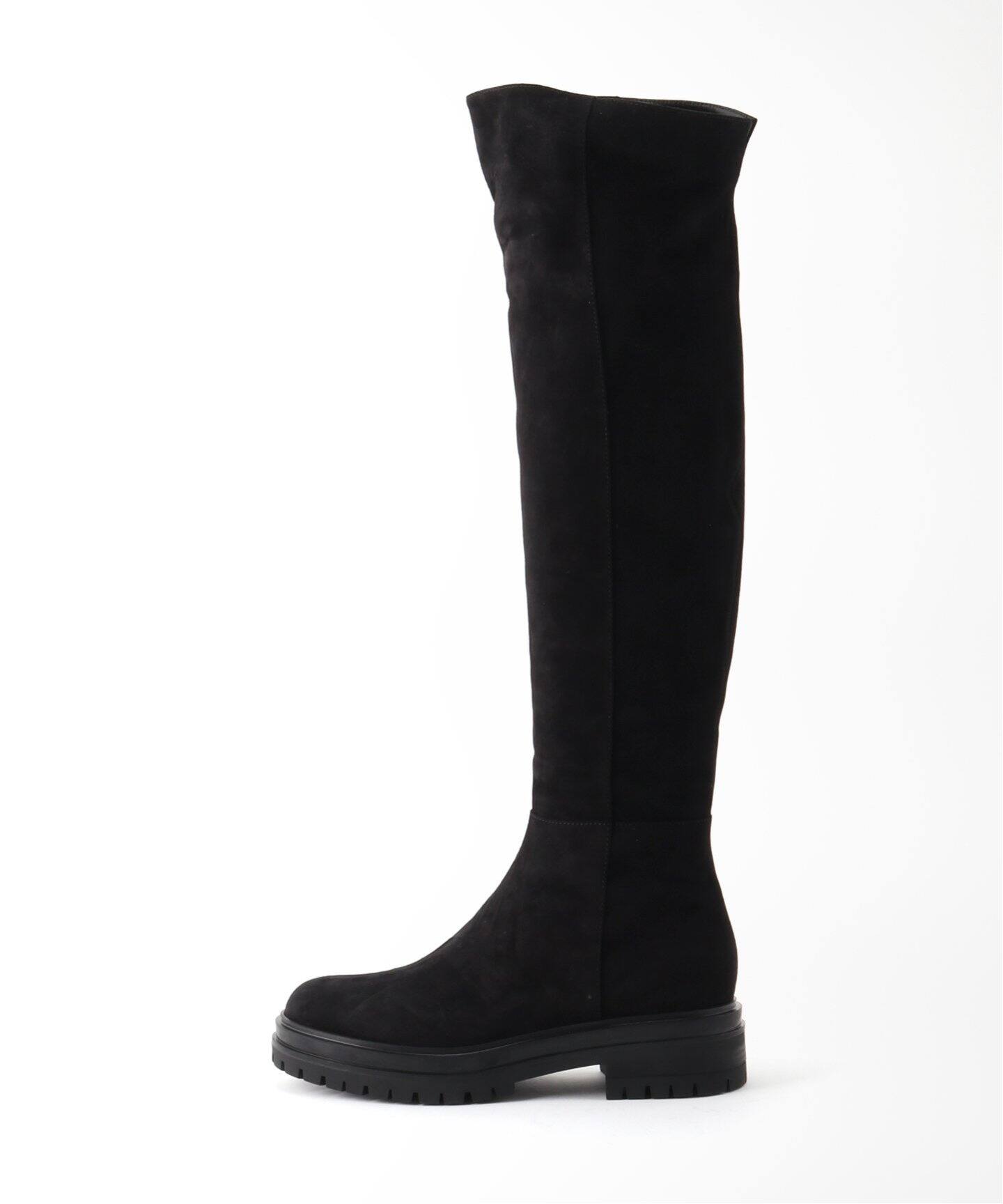 GIANVITO ROSSI/ジャンヴィト ロッシ】Suede Knee high boots（ロング 