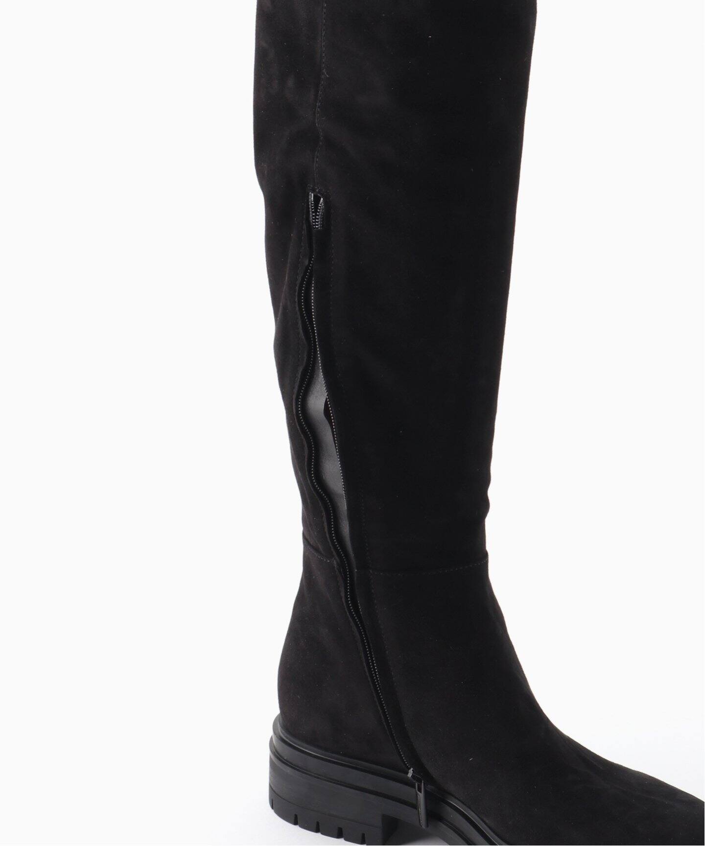 GIANVITO ROSSI/ジャンヴィト ロッシ】Suede Knee high boots（ロング 