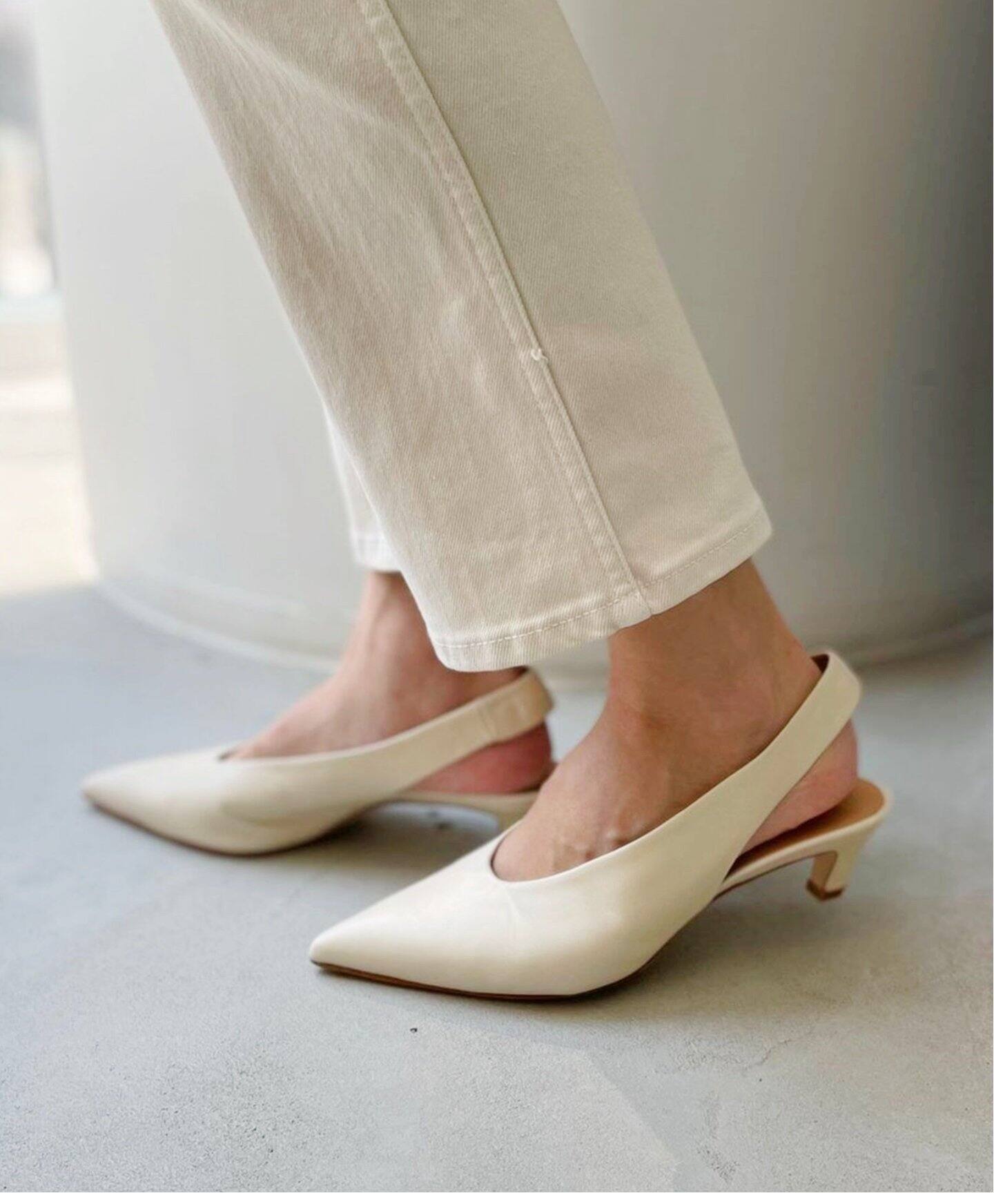 ☆【BRENTA/ブレンタ】Back Strap 4cm Heal Mule（その他シューズ）｜L 
