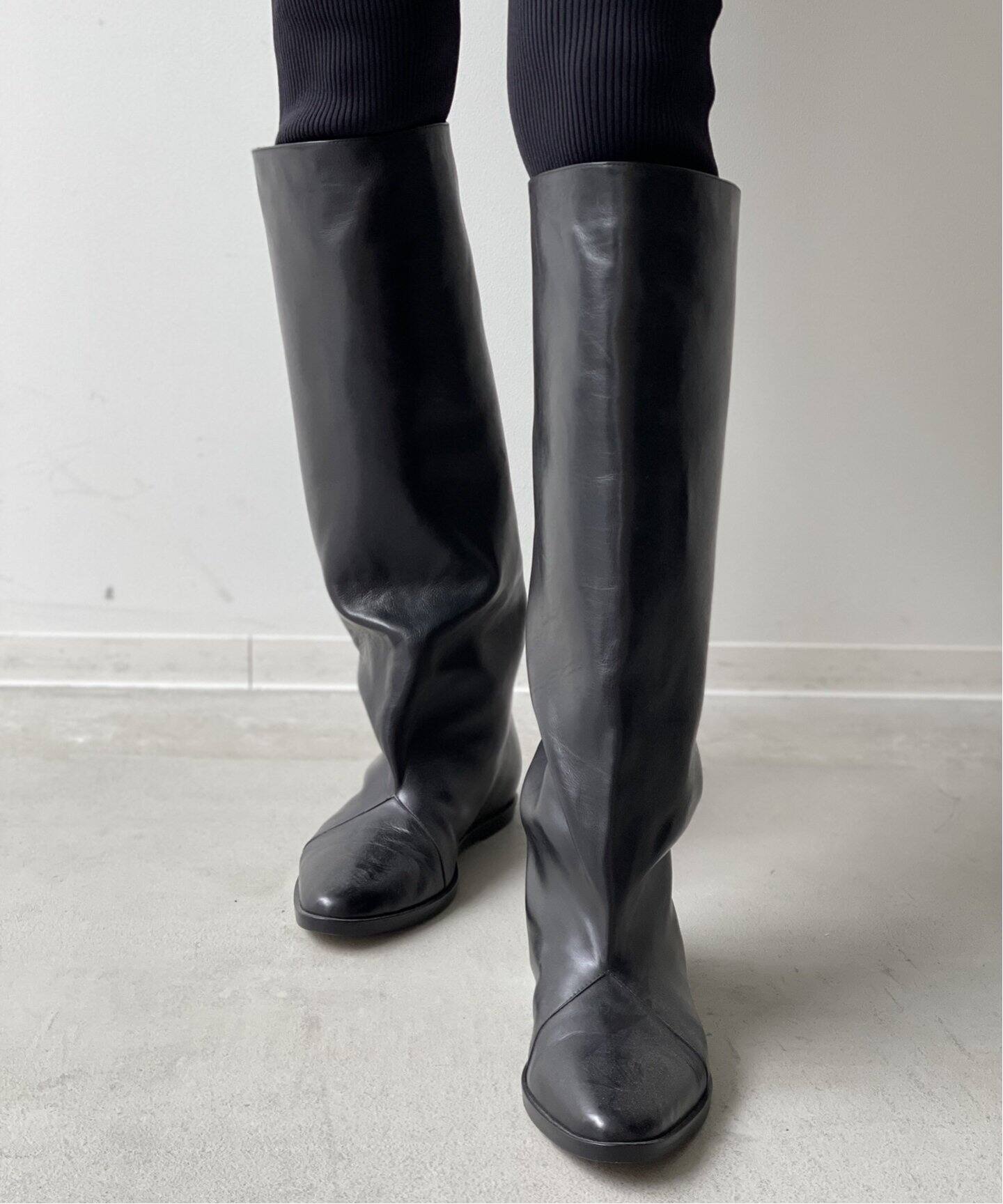 BRENTA/ブレンタ】Cover boots（ロングブーツ）｜L