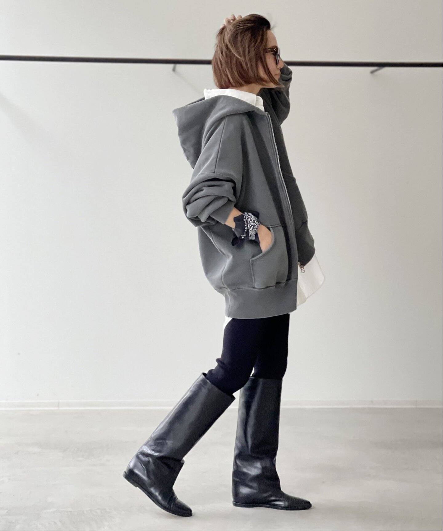 BRENTA/ブレンタ】Cover boots（ロングブーツ）｜L