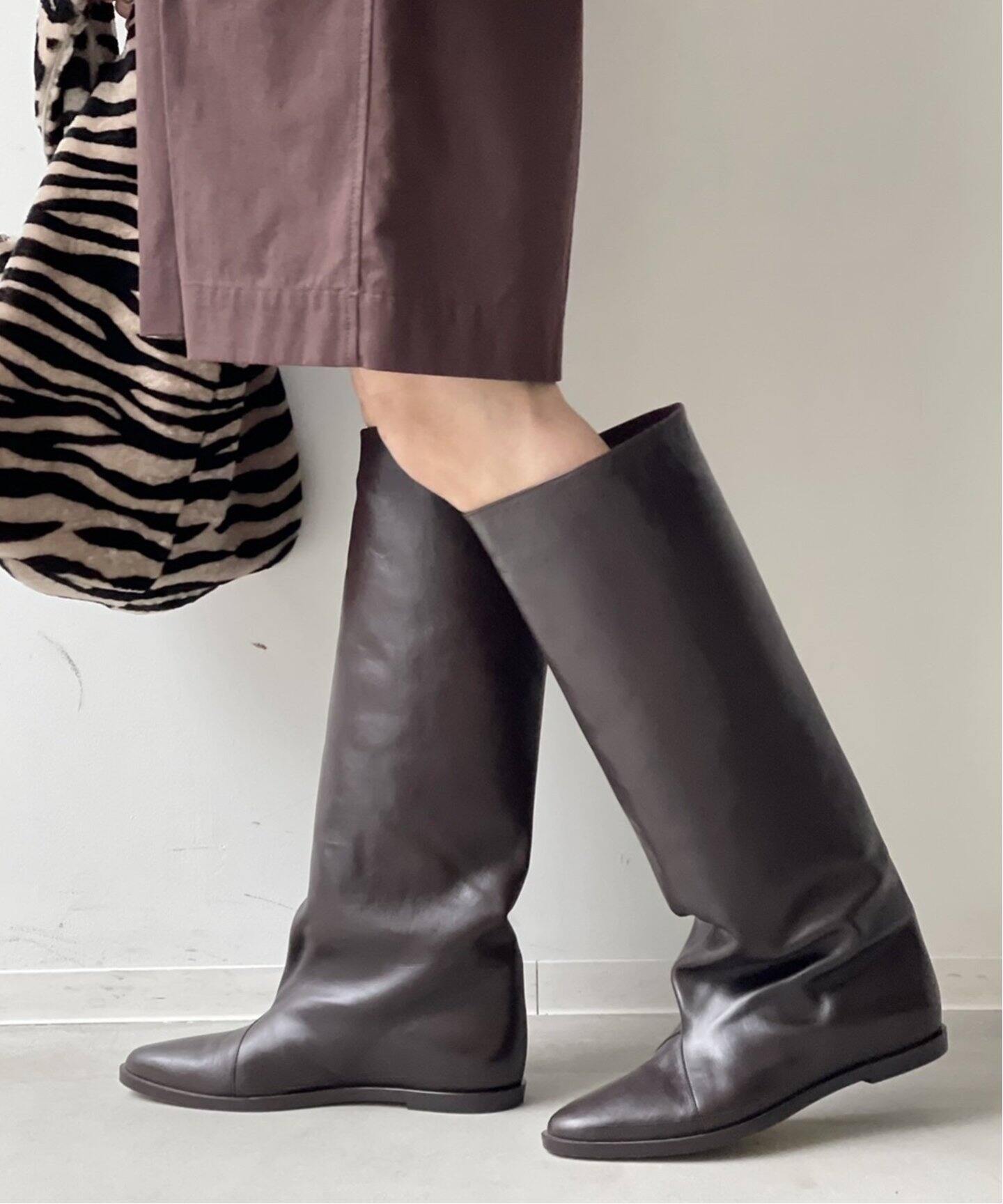 BRENTA/ブレンタ】Cover boots（ロングブーツ）｜L