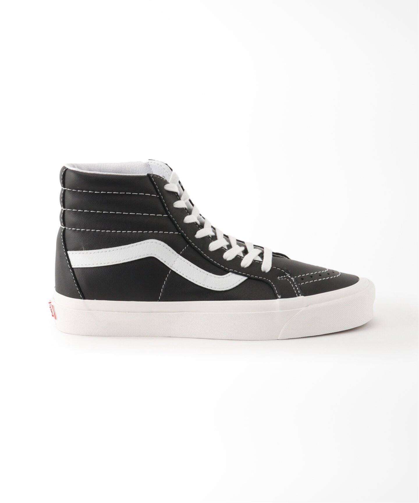 black leather sk8 hi