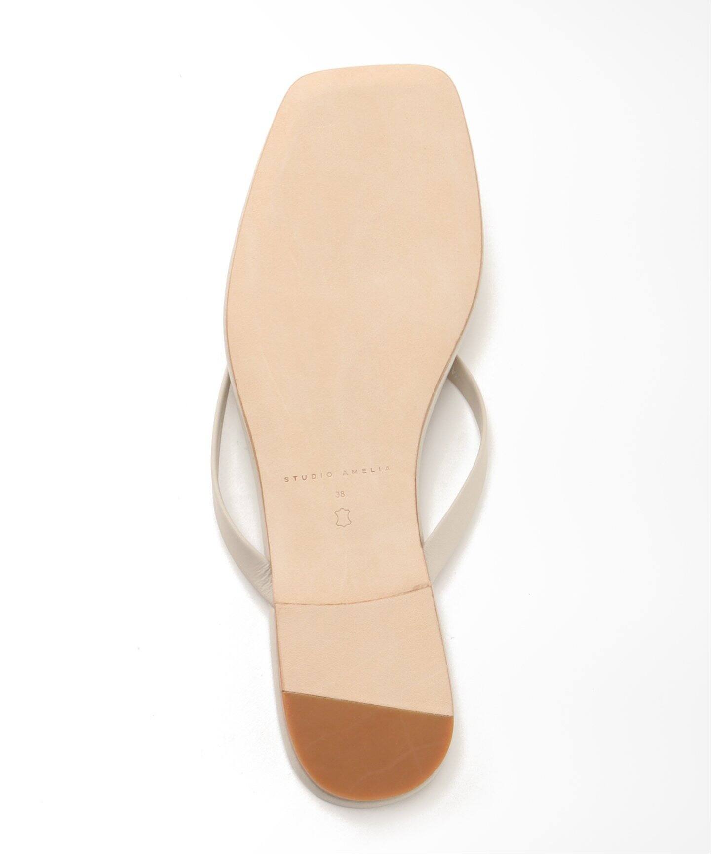 STUDIO AMELIA/スタジオアメリア】スクエアトゥトング（サンダル）｜AP 