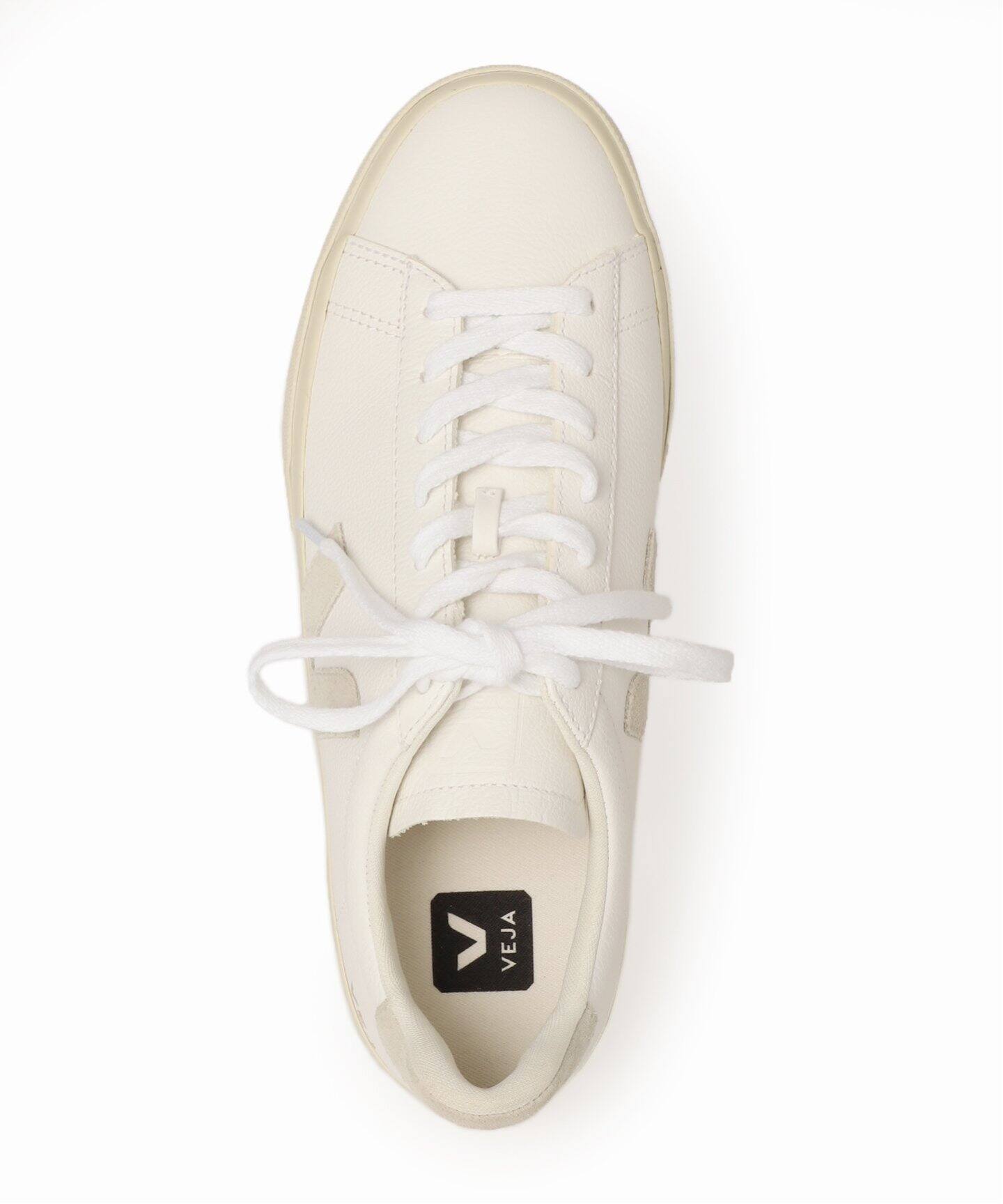 VEJA Campo Chromefree (white / beige) | 43einhalb Sneaker Store