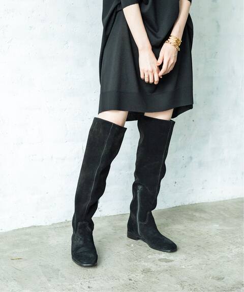 Sol Sana ソル サナ スエードニーハイブーツ Iena イエナ 公式のファッション通販 Baycrew S Store