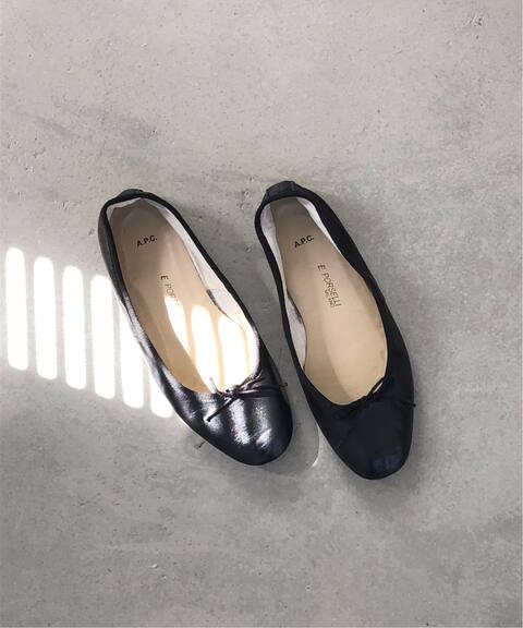 A P C Porselli バレエシューズ Iena イエナ 公式のファッション通販 Baycrew S Store A P C Porselli バレエシューズ Iena イエナ 公式のファッション通販 Baycrew S Store
