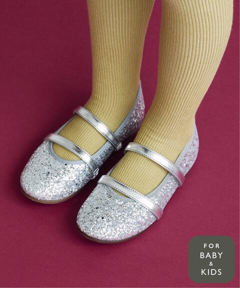 グリッター2バンドバレエシューズbaby Kids 15 Iena Enfant イエナアンファン 公式のファッション通販 Baycrew S Store