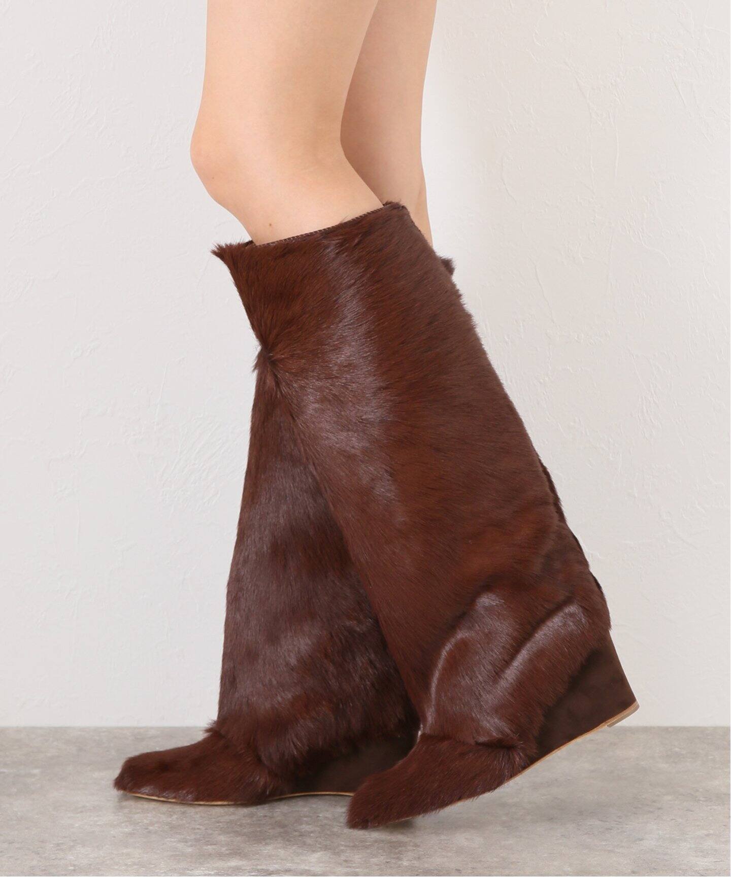 NEBULONI E./ネブローニ】 WOLF LONG BOOTS◇（ロングブーツ 