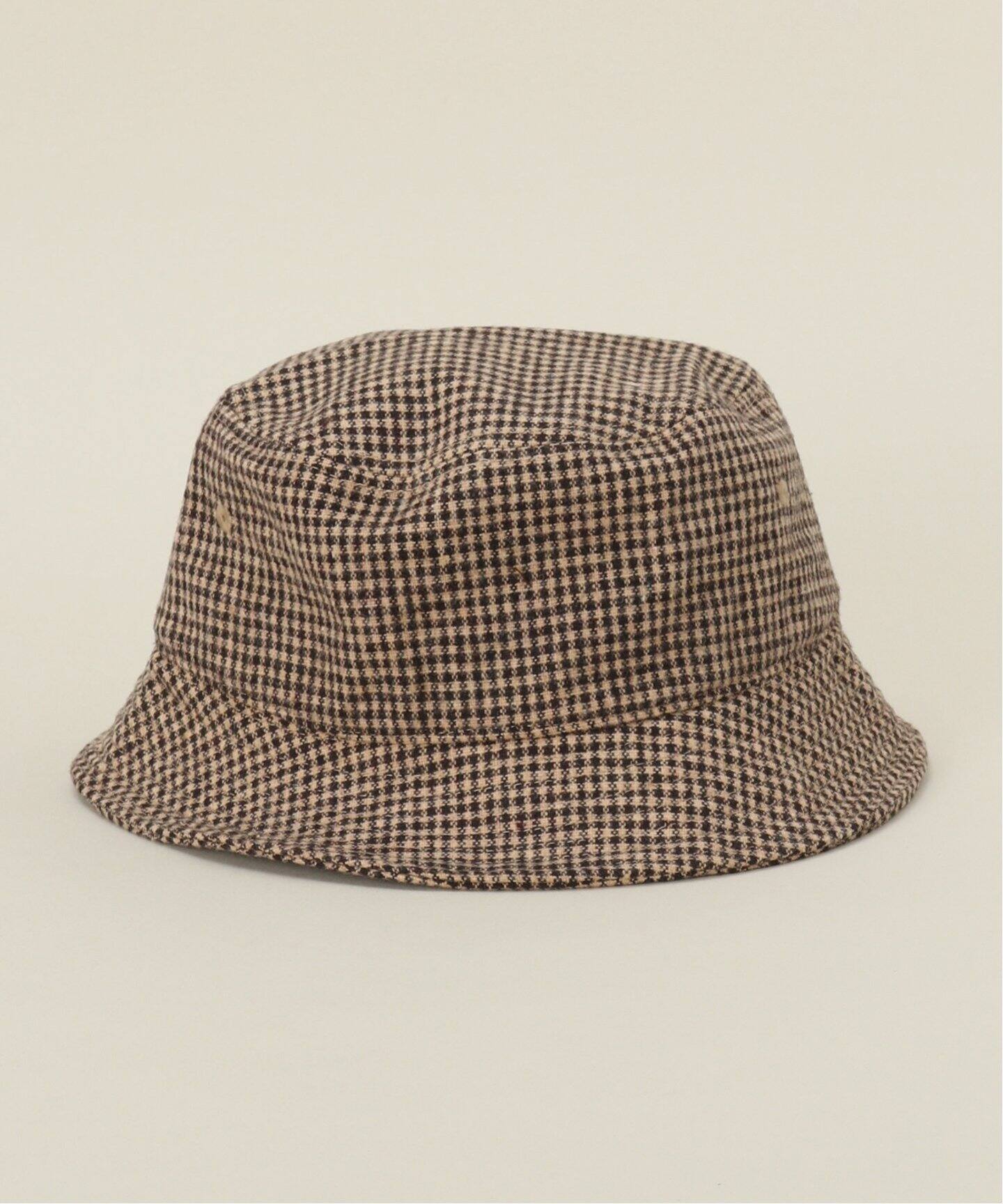 WOOL CHECK BIG STOCK BUCKET 