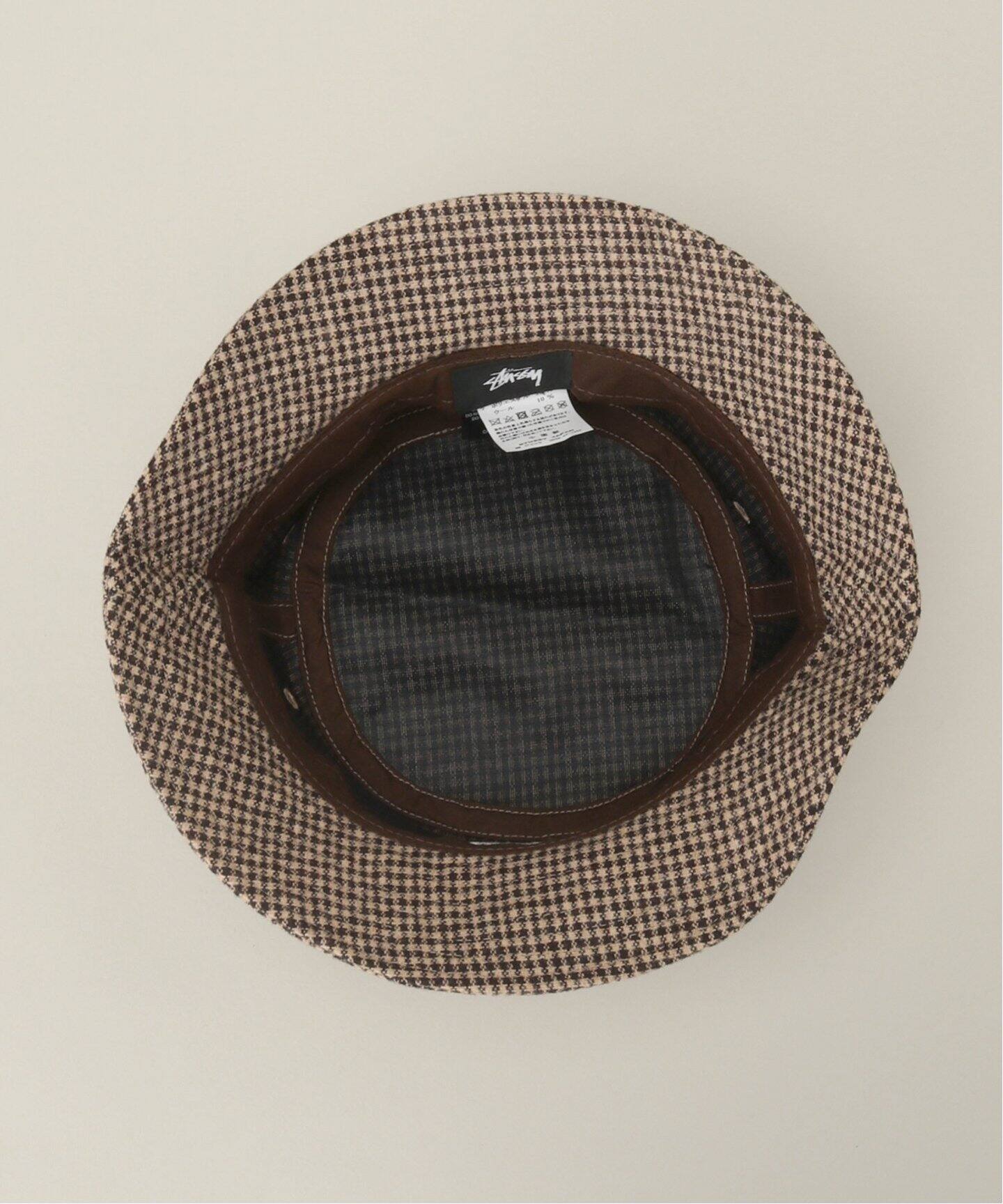 WOOL CHECK BIG STOCK BUCKET 