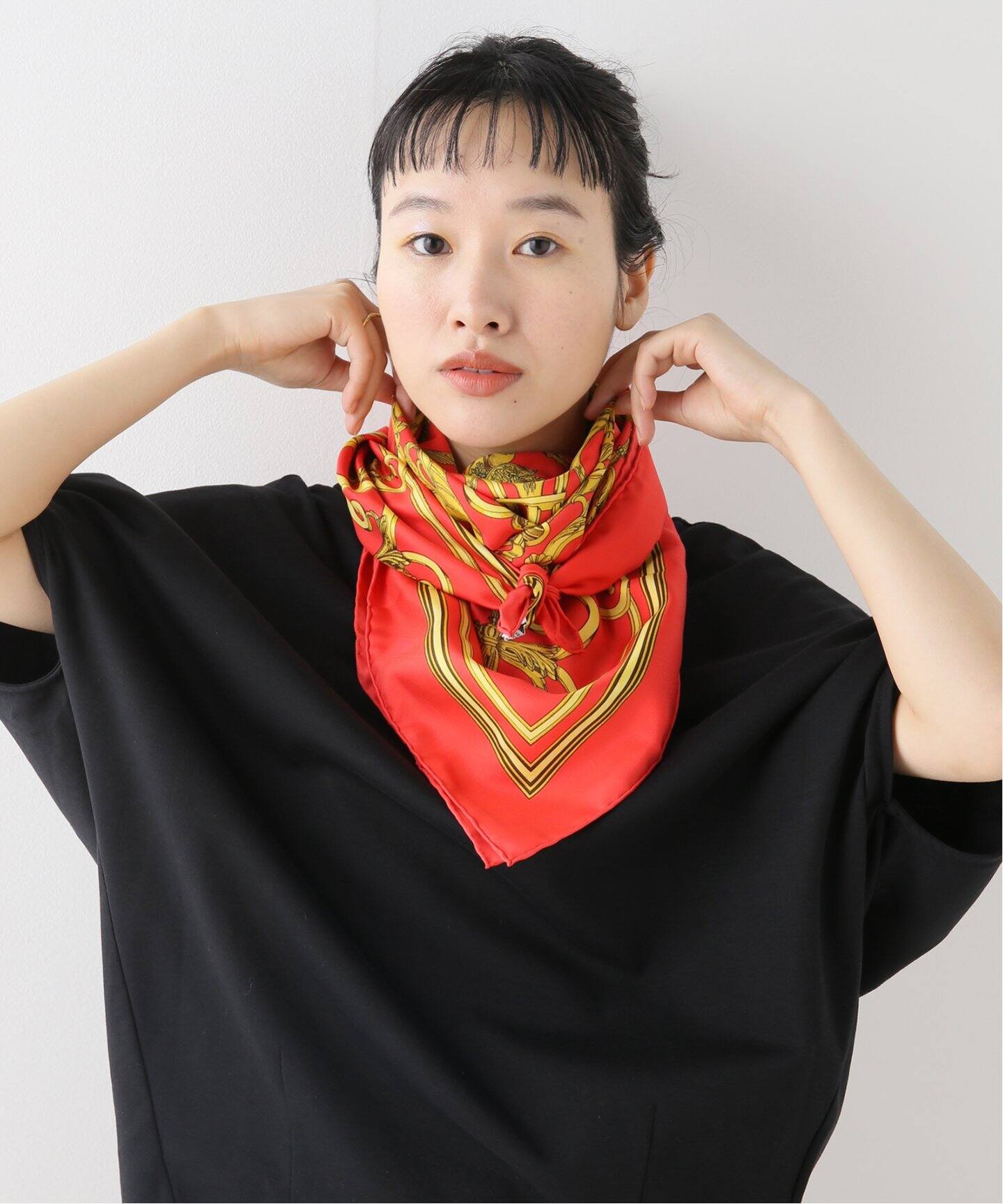 HERMES/エルメス】チュイルリー公園 カレ90【スカーフ】（スカーフ  