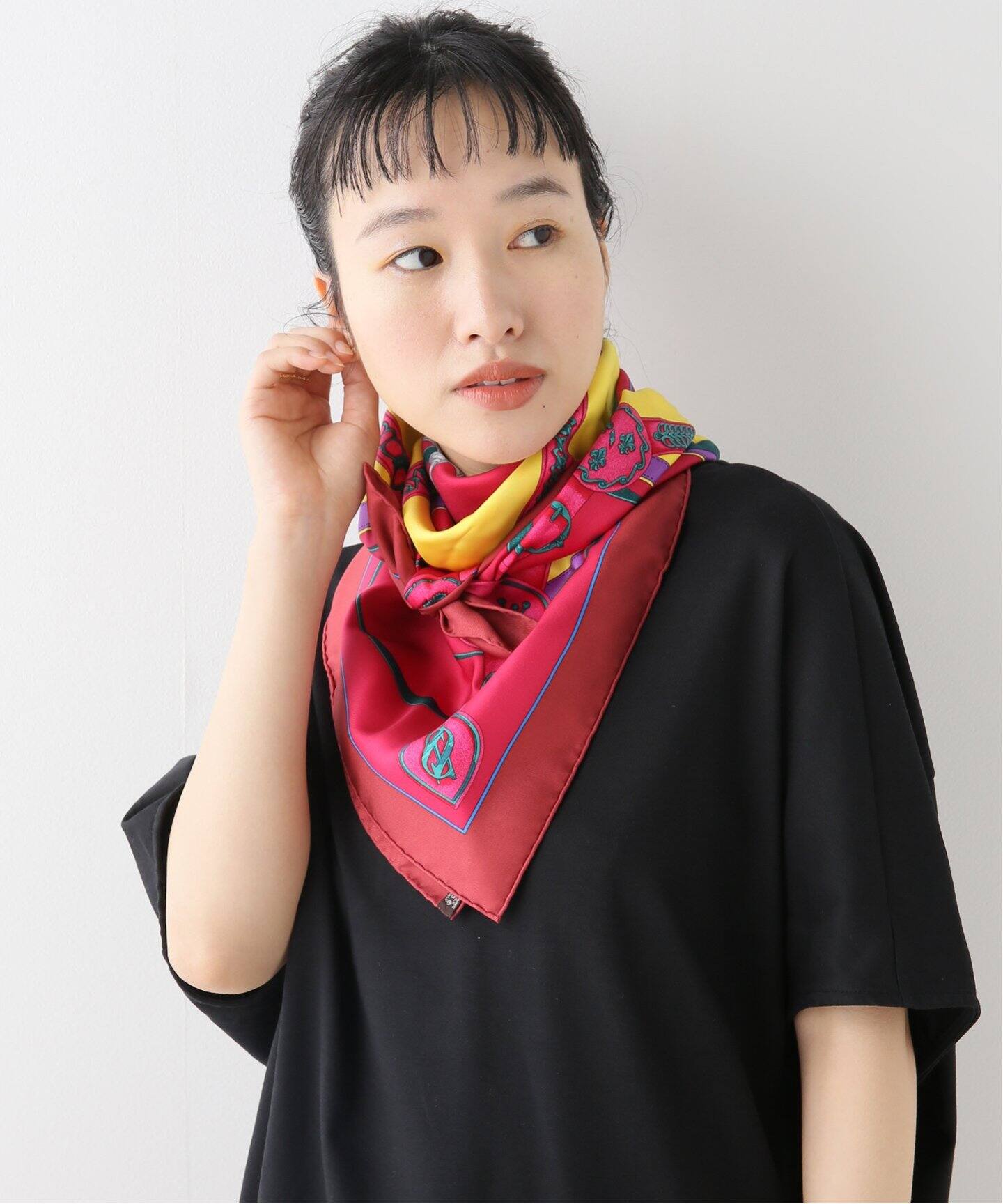 HERMES/エルメス】朝の散歩 カレ90【スカーフ】（スカーフ／バンダナ  