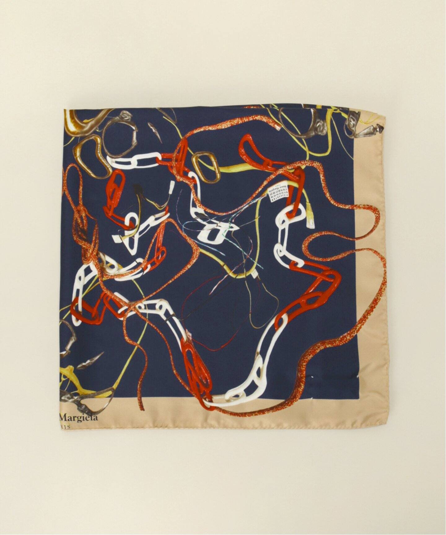 MAISON MARGIELA メゾン・マルジェラ / FOULARD SILK SCARF|WORLDLY MAISON MARGIELA メゾン・マルジェラ / FOULARD SILK SCARF|WORLDLY