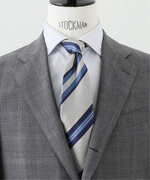 Franco Bassi フランコ バッシ ブルーストライプ タイ Edifice エディフィス 公式のファッション通販 Baycrew S Store