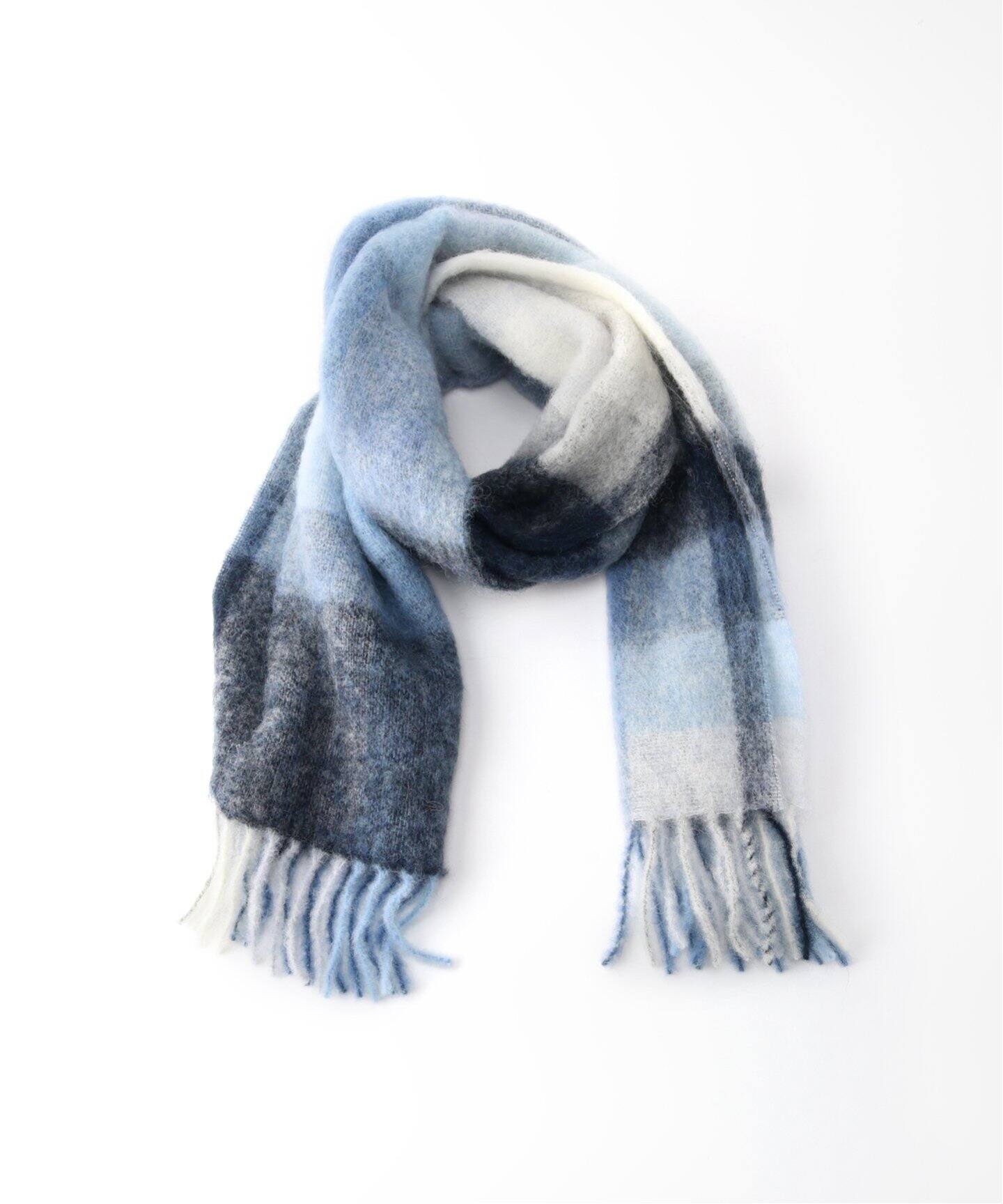 HOLZWEILER/ホルツウェイラー】Fresia check Stole：ストール 
