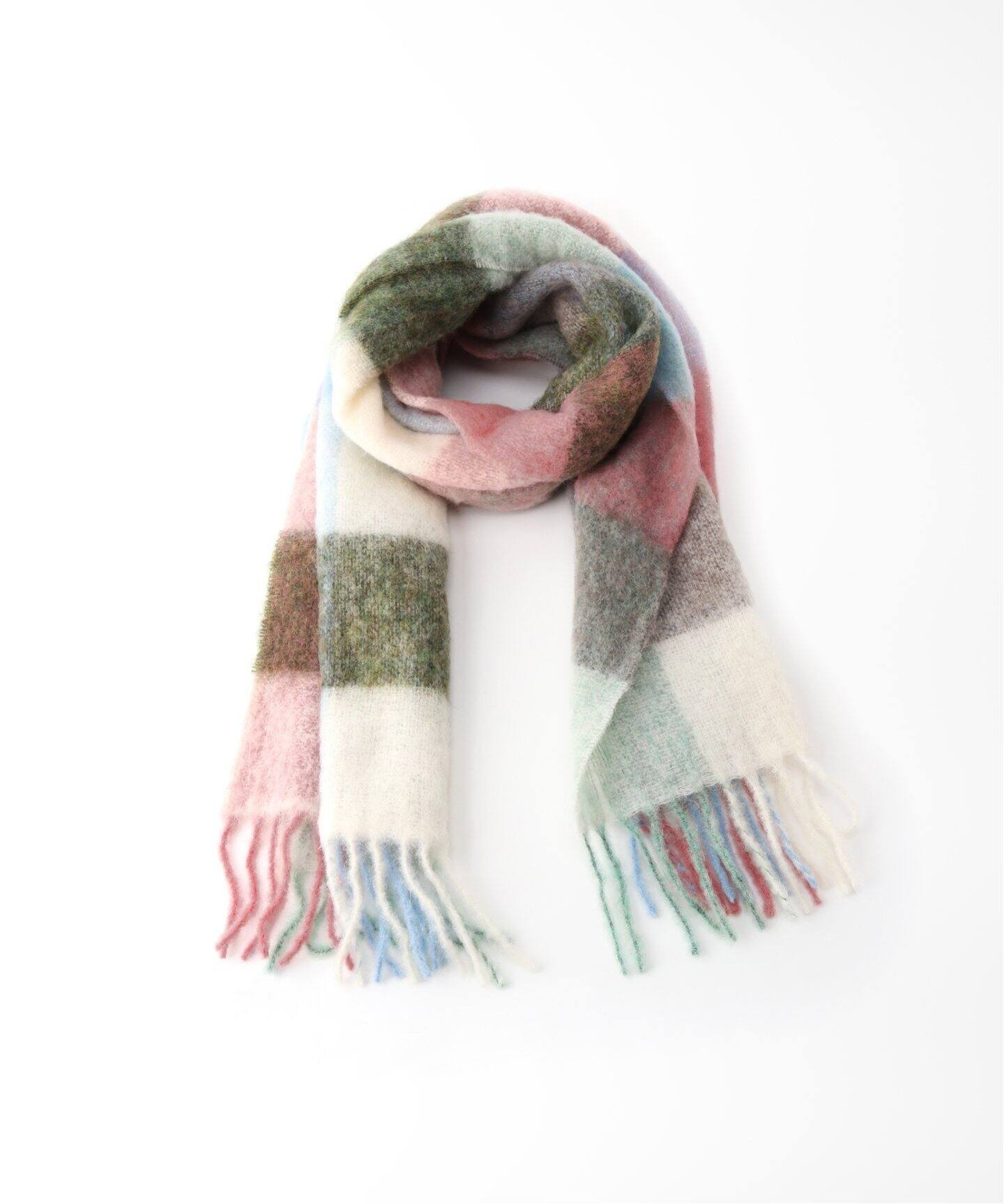 HOLZWEILER/ホルツウェイラー】Fresia check Stole：ストール 