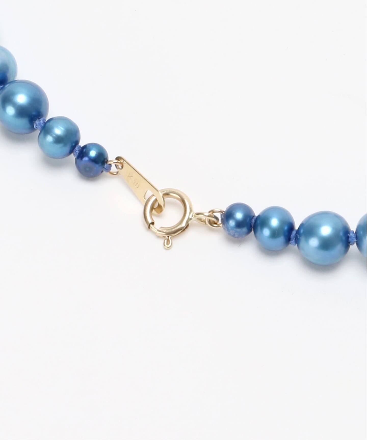 インディゴパール80cmネックレス K10（ネックレス）｜Lilas（リラ）の