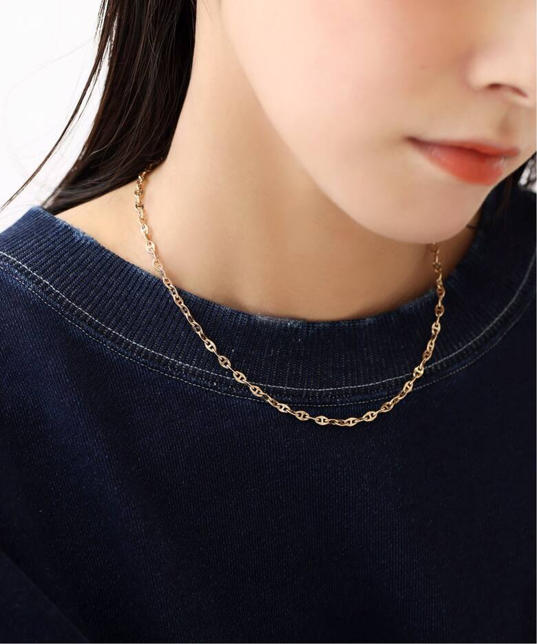 タングルチェーン38cmネックレス K10（ネックレス）｜Lilas（リラ）の 