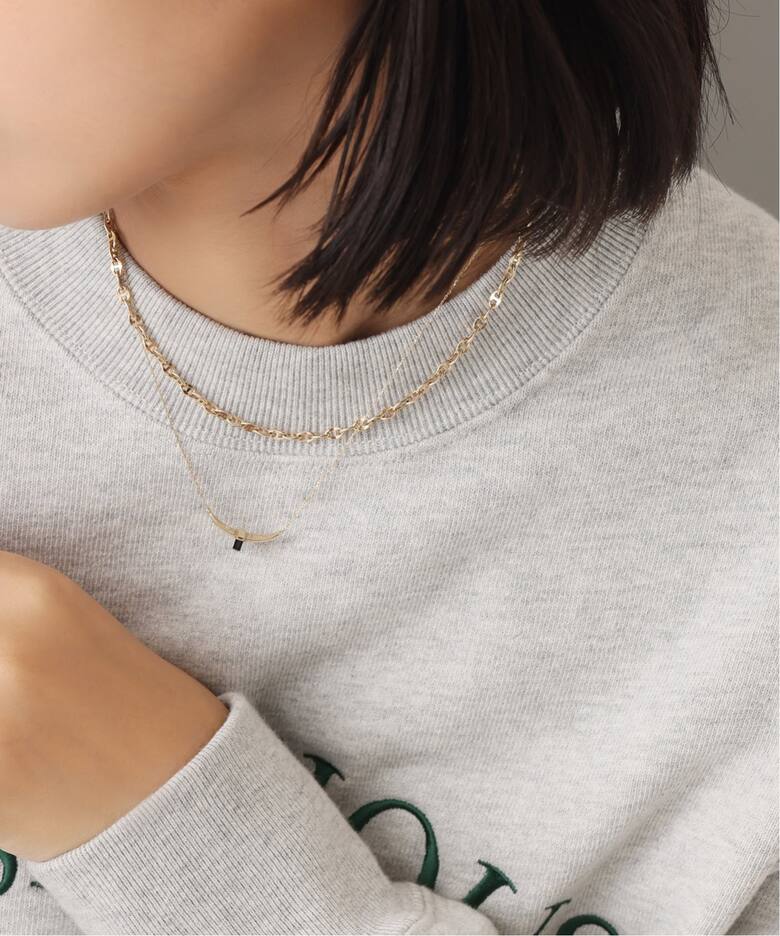 タングルチェーン38cmネックレス K10（ネックレス）｜Lilas（リラ）の 