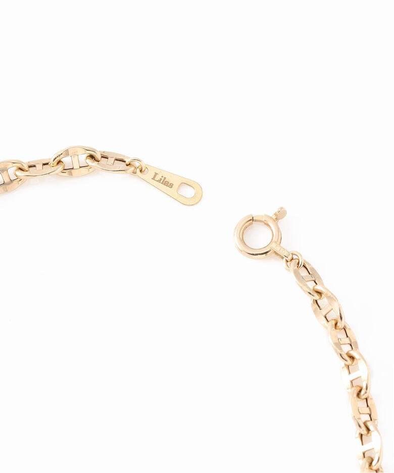 タングルチェーン38cmネックレス K10（ネックレス）｜Lilas（リラ）の 