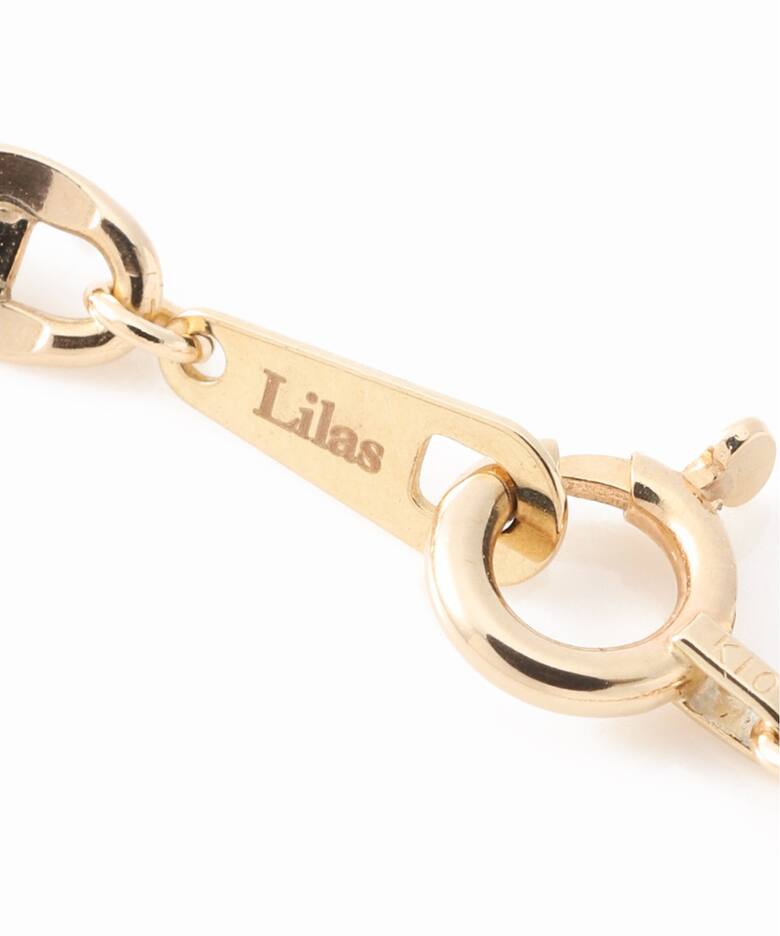 タングルチェーン38cmネックレス K10（ネックレス）｜Lilas（リラ）の 
