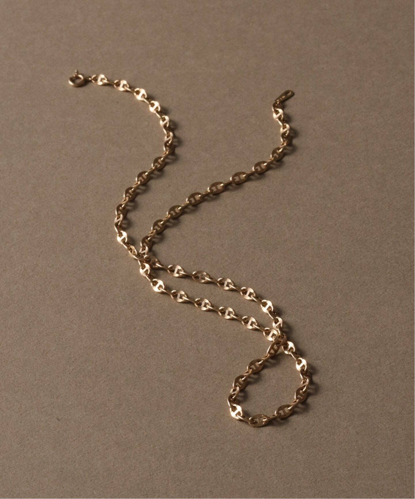 タングルチェーン38cmネックレス K10（ネックレス）｜Lilas（リラ）の 